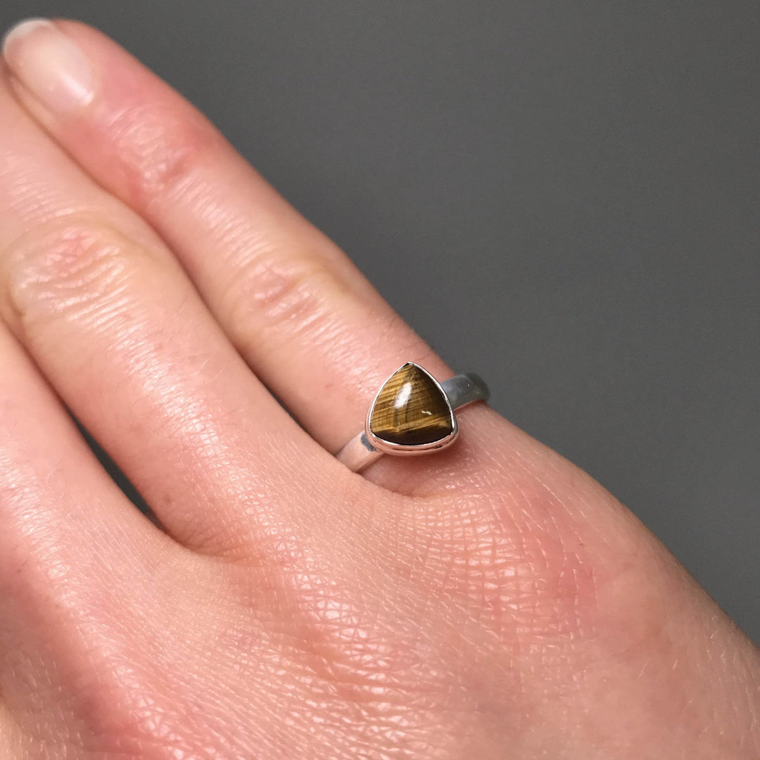 Tiger Eye Ring-Rocks and Gems Canada