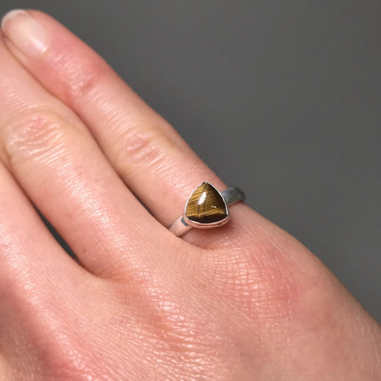Tiger Eye Ring-Rocks and Gems Canada