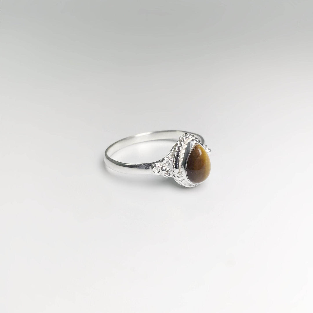 Tiger Eye Ring-Rocks and Gems Canada