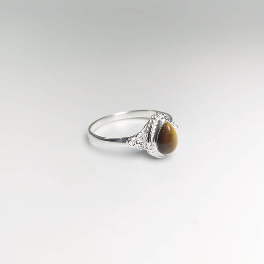 Tiger Eye Ring-Rocks and Gems Canada