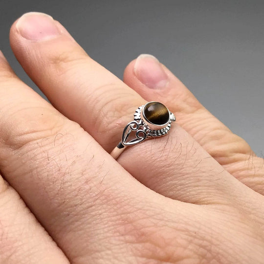 Tiger Eye Ring-Rocks and Gems Canada