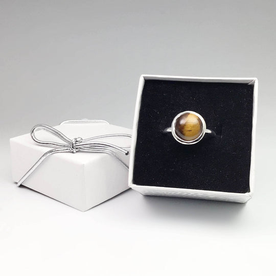 Tiger Eye Ring-Rocks and Gems Canada
