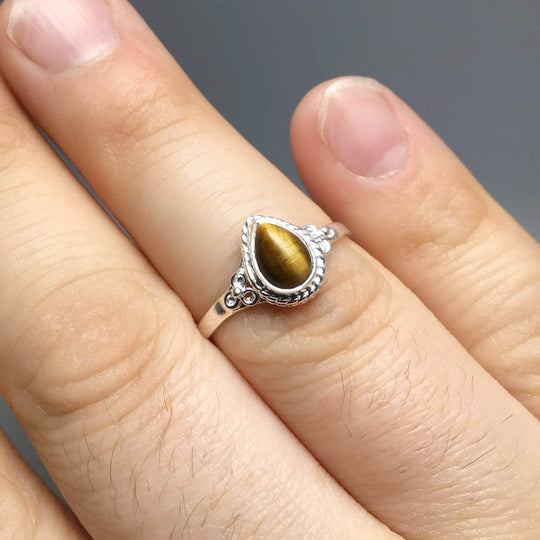 Tiger Eye Ring-Rocks and Gems Canada