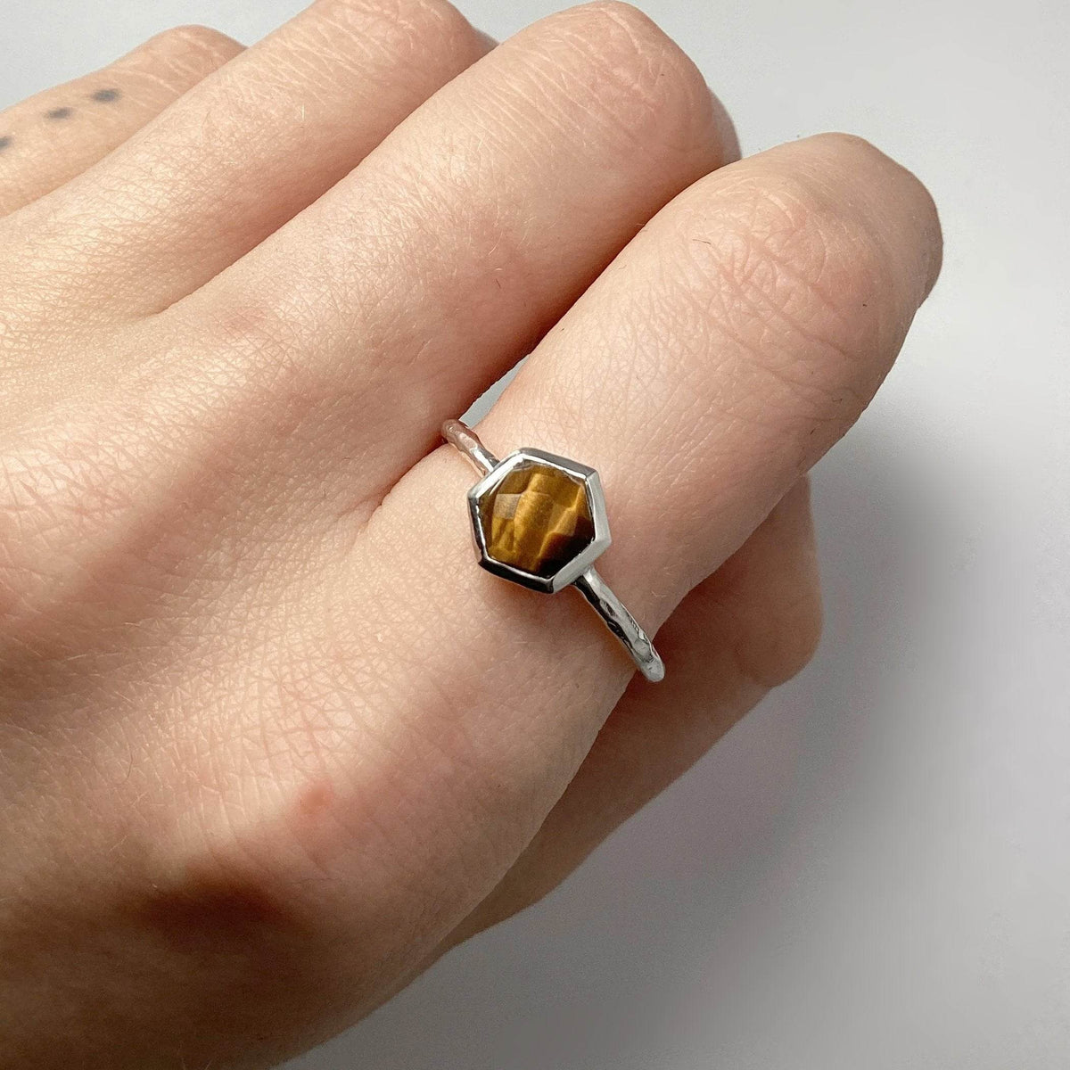 Tiger Eye Ring-Rocks and Gems Canada