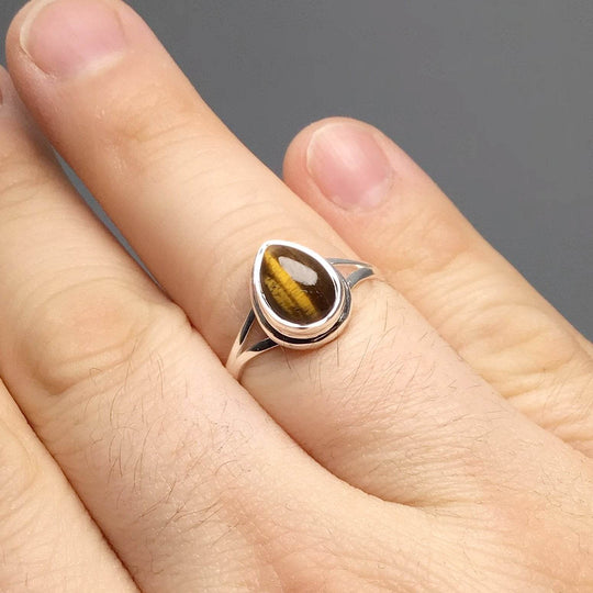 Tiger Eye Ring-Rocks and Gems Canada