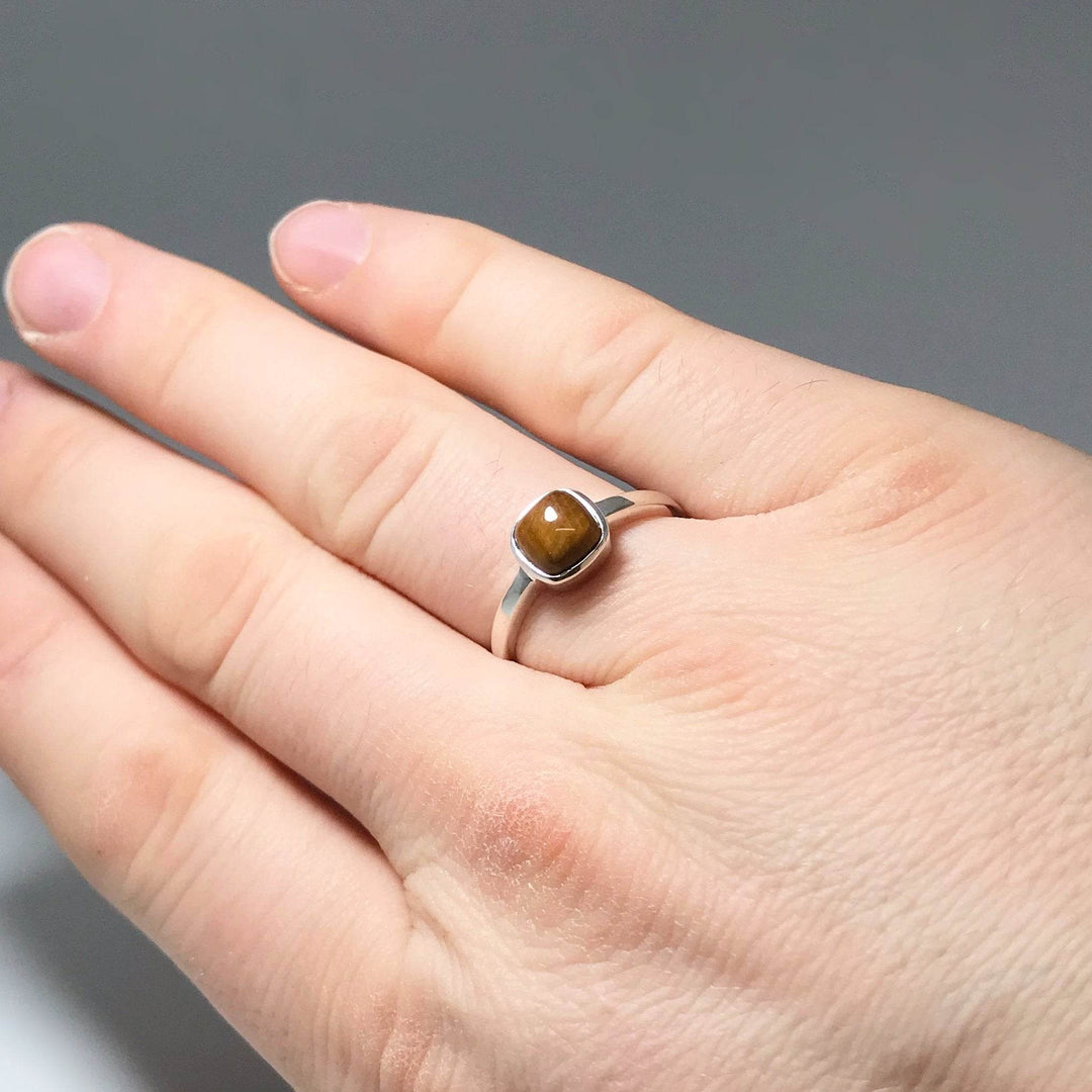 Tiger Eye Ring-Rocks and Gems Canada