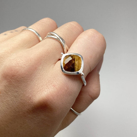 Tiger Eye Ring-Rocks and Gems Canada