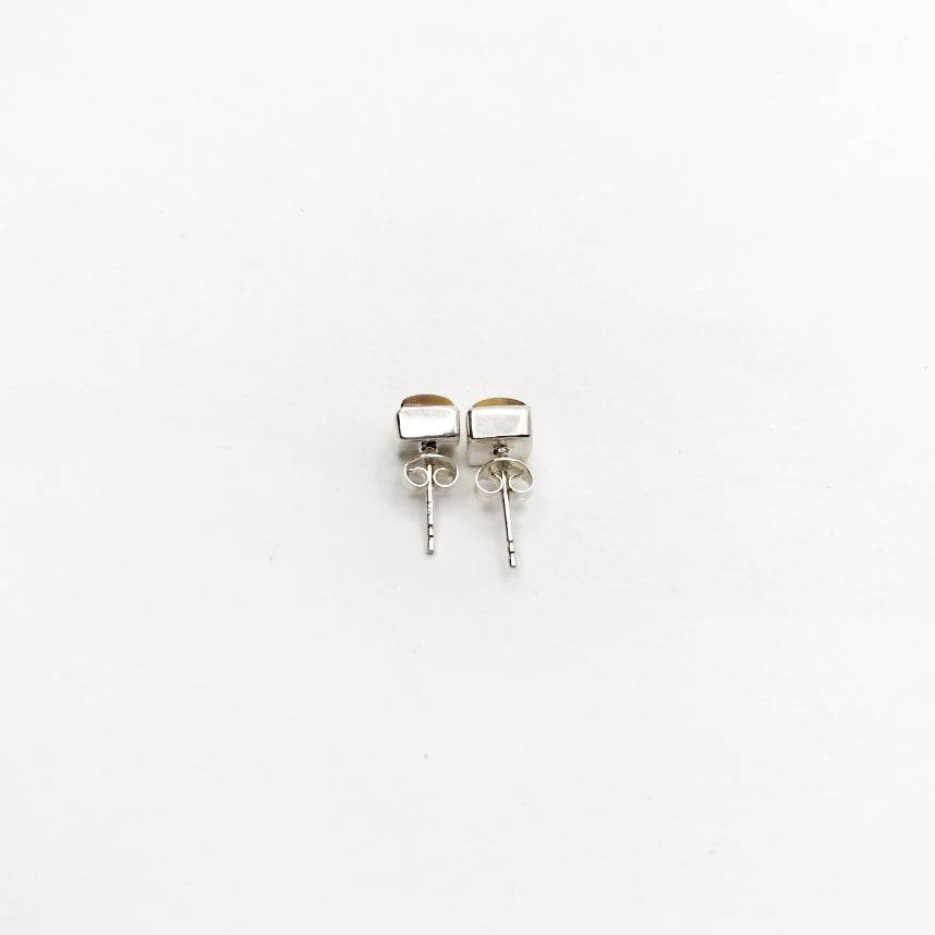 Tiger Eye Stud Earrings-Rocks and Gems Canada