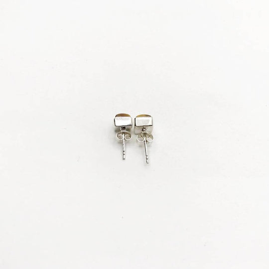 Tiger Eye Stud Earrings-Rocks and Gems Canada