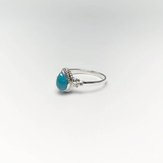 Turquoise Ring-Rocks and Gems Canada