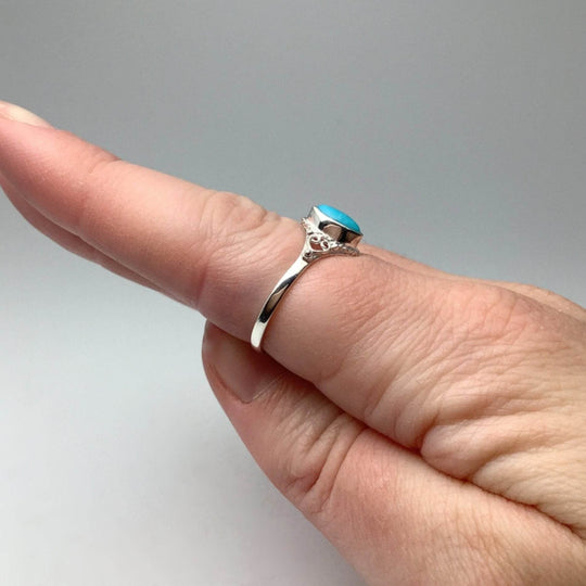Turquoise Ring-Rocks and Gems Canada