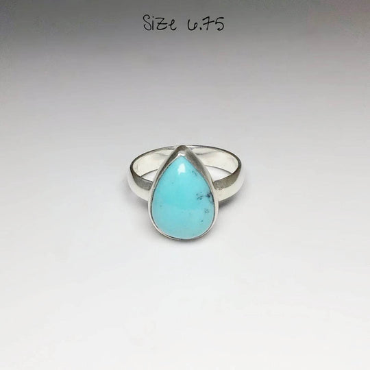 Turquoise Ring-Rocks and Gems Canada