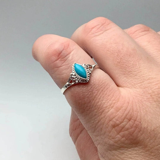 Turquoise Ring-Rocks and Gems Canada