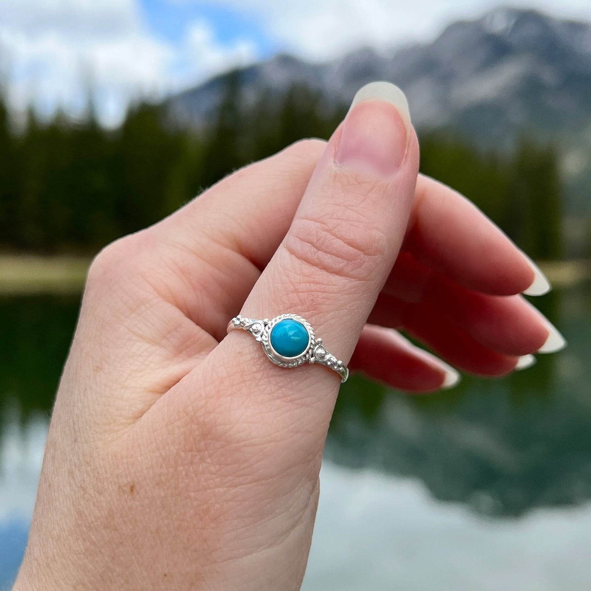 Turquoise Ring-Rocks and Gems Canada