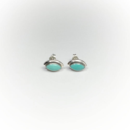 Turquoise Stud Earrings-Rocks and Gems Canada