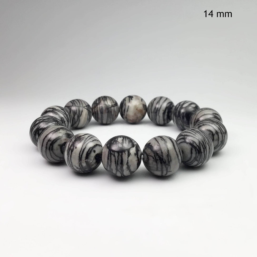Web Jasper Beaded Bracelet-Rocks and Gems Canada