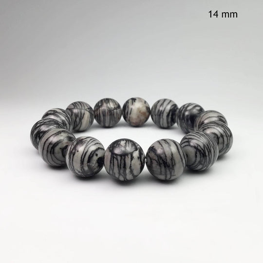 Web Jasper Beaded Bracelet-Rocks and Gems Canada