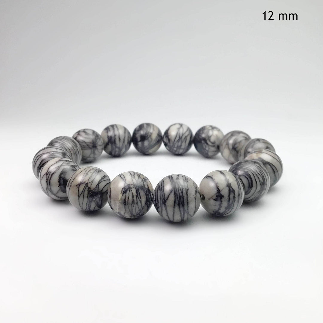 Web Jasper Beaded Bracelet-Rocks and Gems Canada