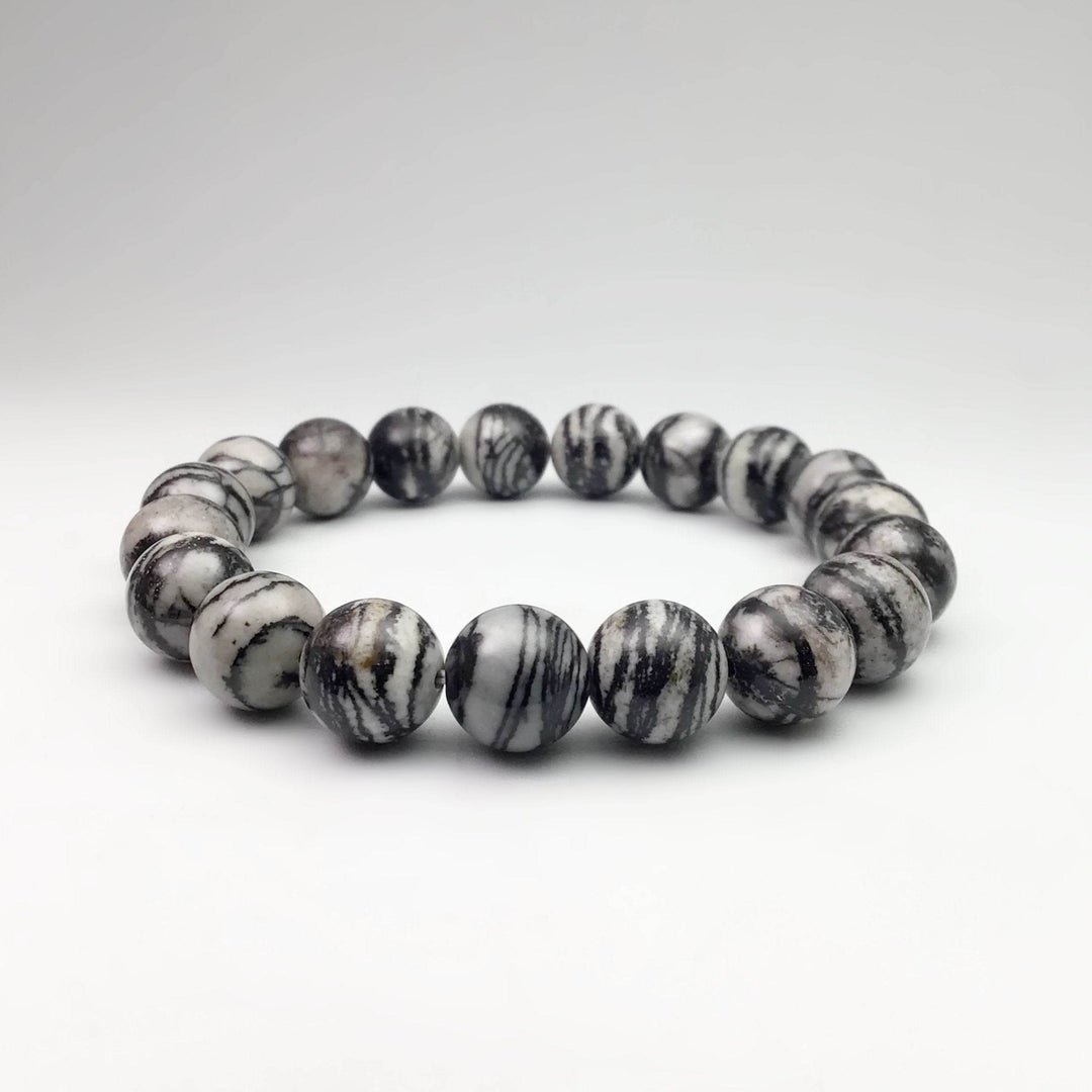 Web Jasper Beaded Bracelet-Rocks and Gems Canada