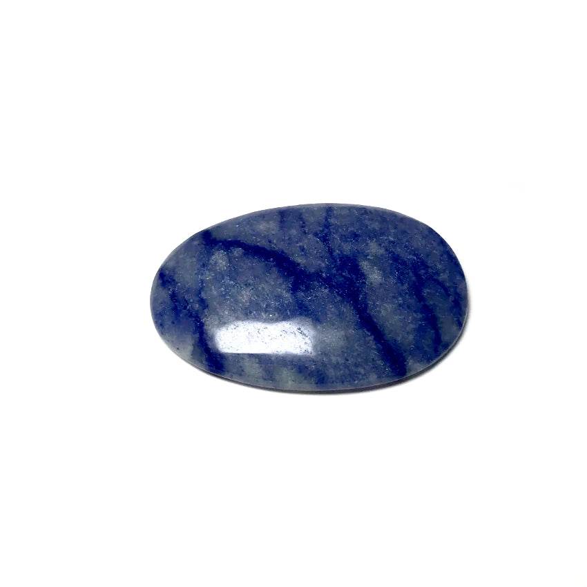 Worry Stone - Blue Aventurine-Rocks and Gems Canada