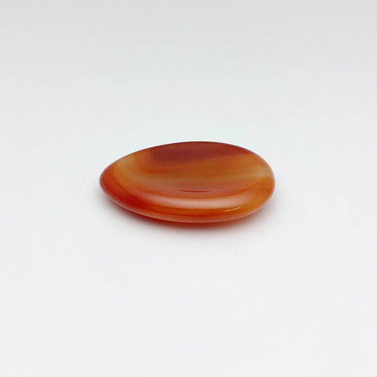 Worry Stone - Carnelian Agate-Rocks and Gems Canada