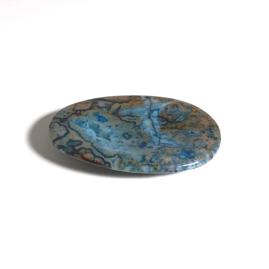 Worry Stone - Crazy Lace Agate-Rocks and Gems Canada