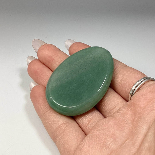 Worry Stone - Green Aventurine-Rocks and Gems Canada