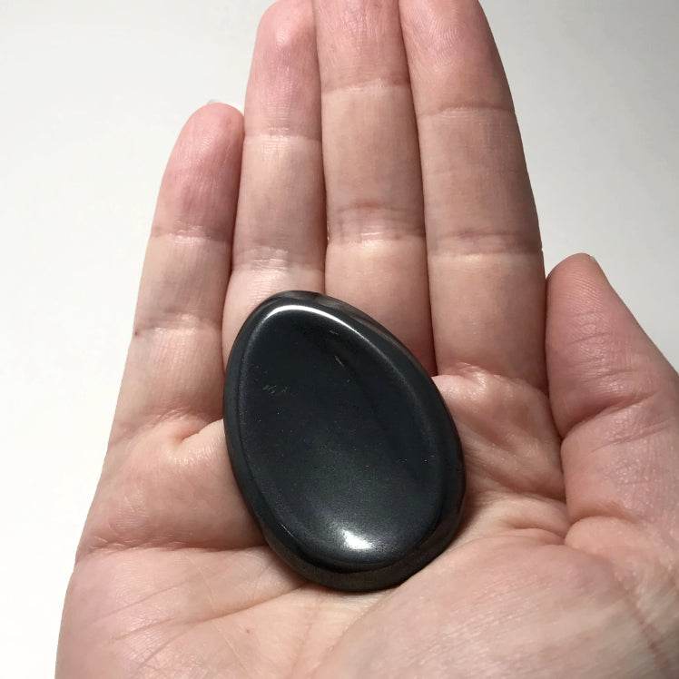 Worry Stone - Hematite-Rocks and Gems Canada