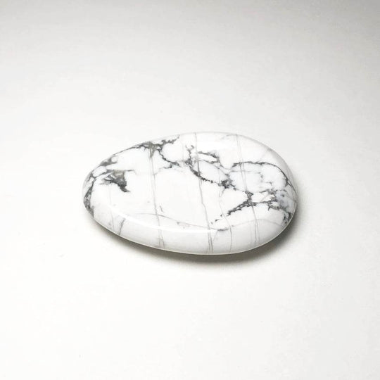 Worry Stone - Howlite-Rocks and Gems Canada