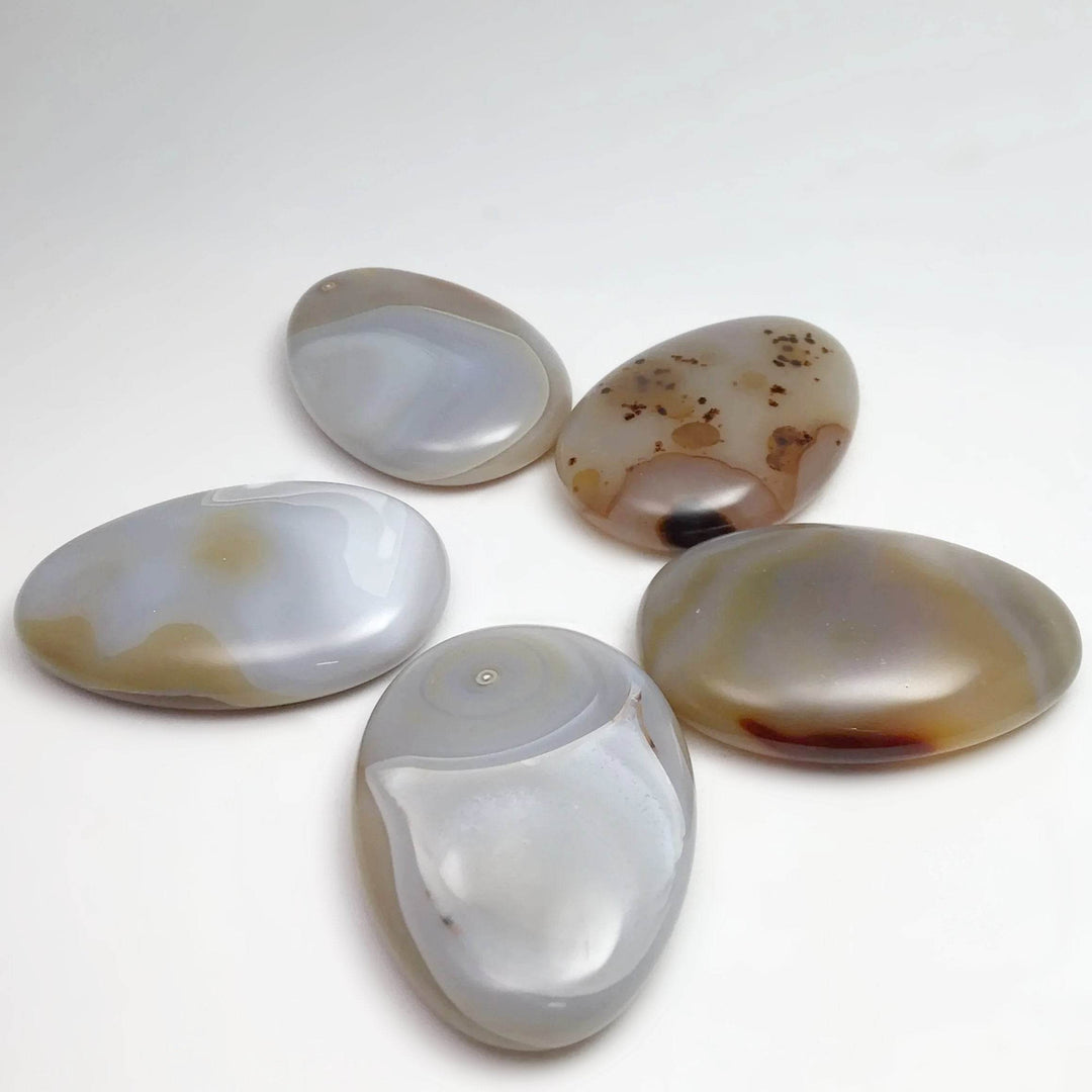 Worry Stone - Natural Agate-Rocks and Gems Canada