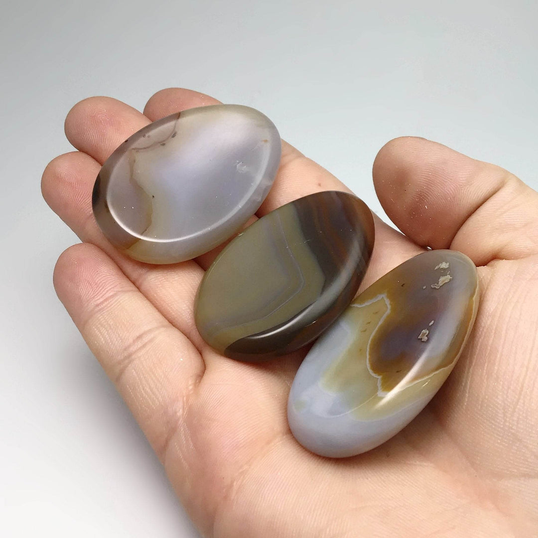 Worry Stone - Natural Agate-Rocks and Gems Canada