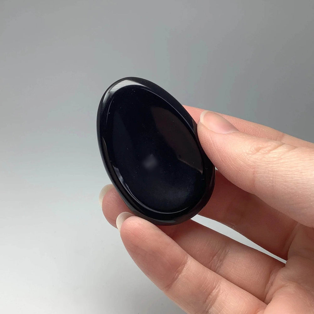 Worry Stone - Obsidian-Rocks and Gems Canada