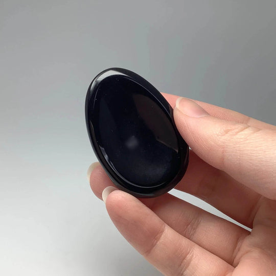 Worry Stone - Obsidian-Rocks and Gems Canada