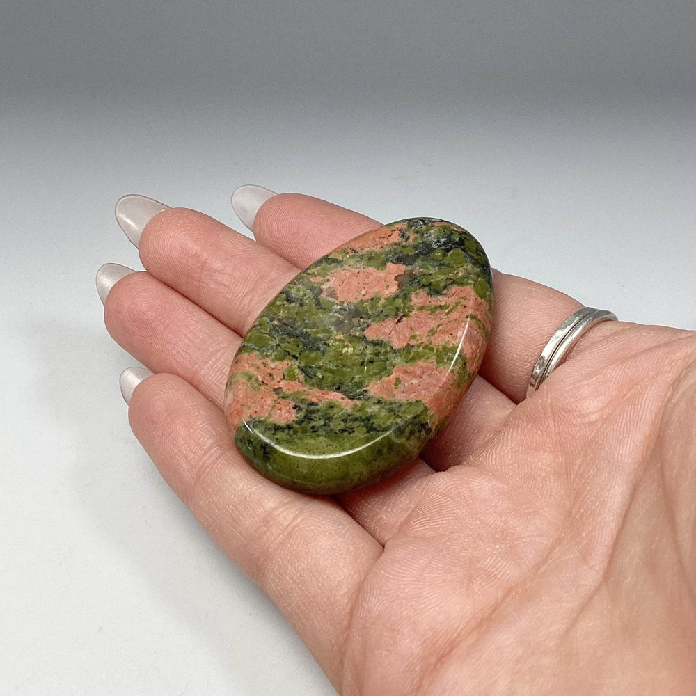 Worry Stone - Unakite-Rocks and Gems Canada