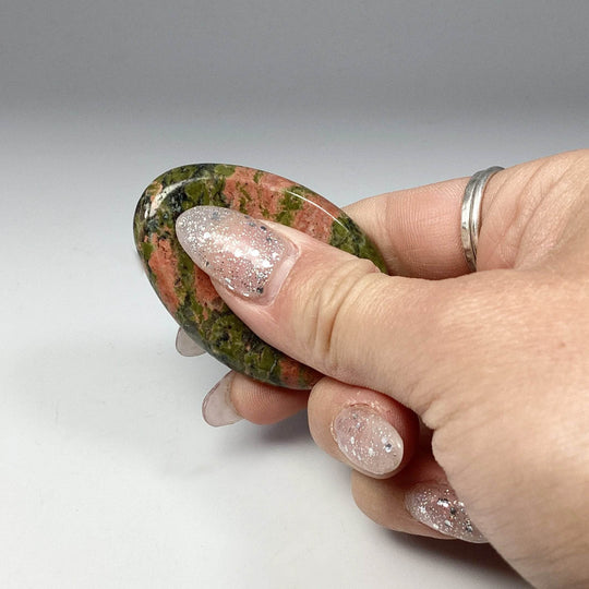 Worry Stone - Unakite-Rocks and Gems Canada