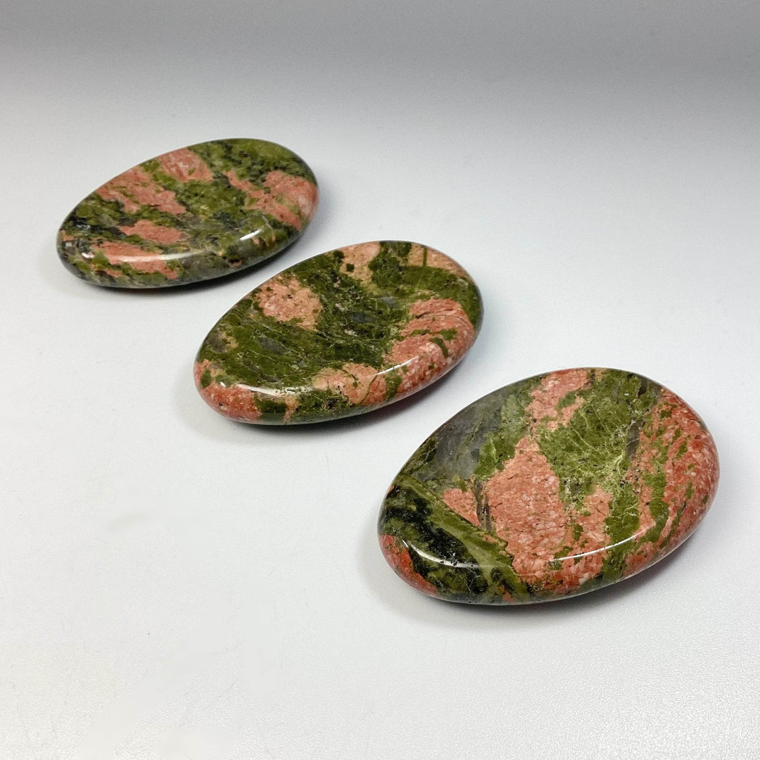 Worry Stone - Unakite-Rocks and Gems Canada