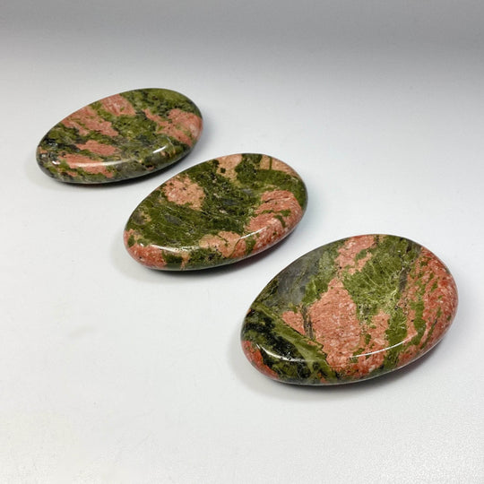 Worry Stone - Unakite-Rocks and Gems Canada