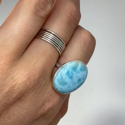 Larimar Ring