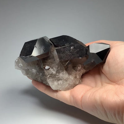 Smoky Quartz Large Cluster