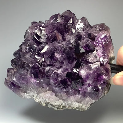 Amethyst Druze Cluster on Stand