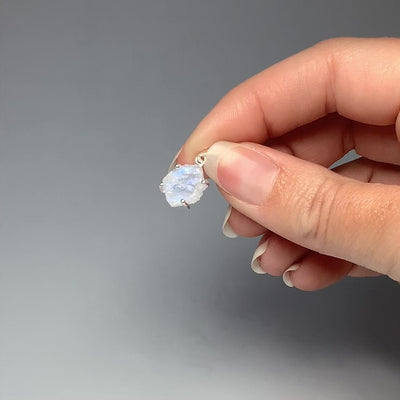 Raw Moonstone Pendant