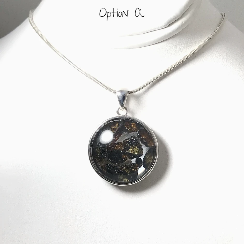 Sericho Meteorite Pendant - Rocks and Gems Canada