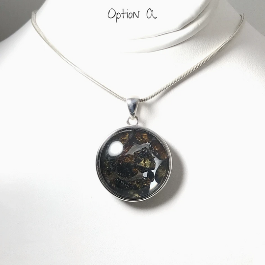 Sericho Meteorite Pendant - Rocks and Gems Canada