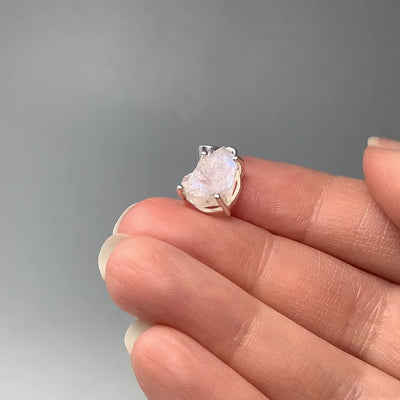 Raw Moonstone Pendant