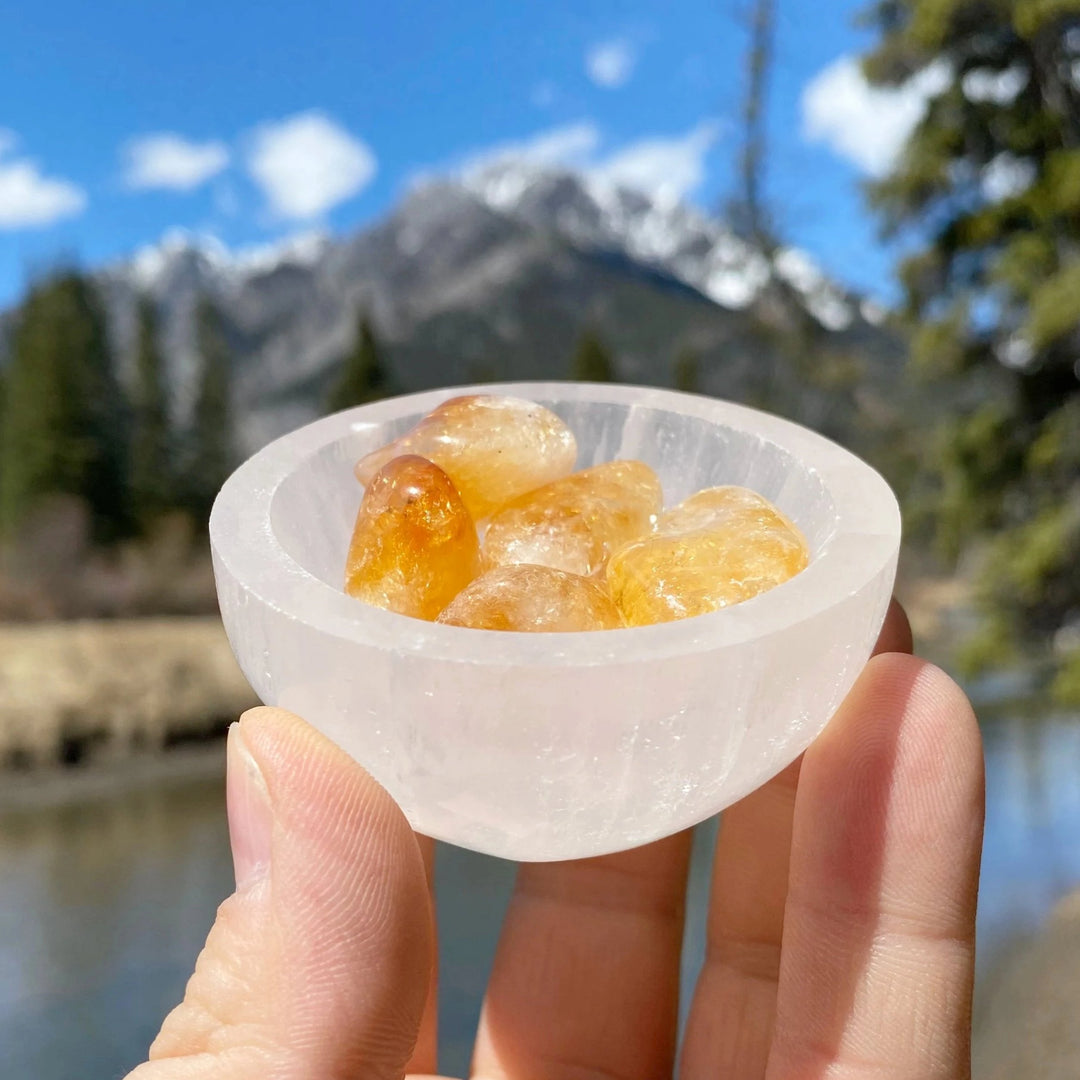 Selenite Bowl - Rocks and Gems Canada