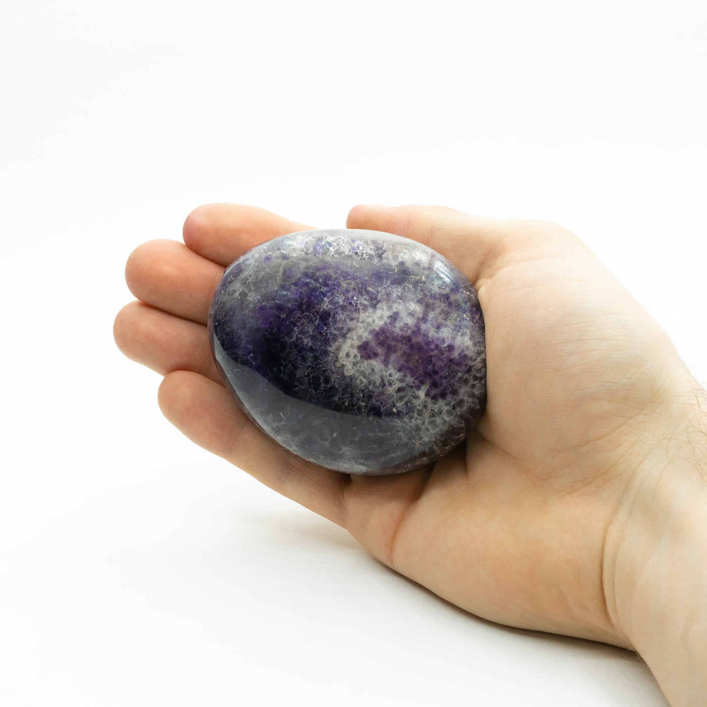 Chevron Amethyst Tumble