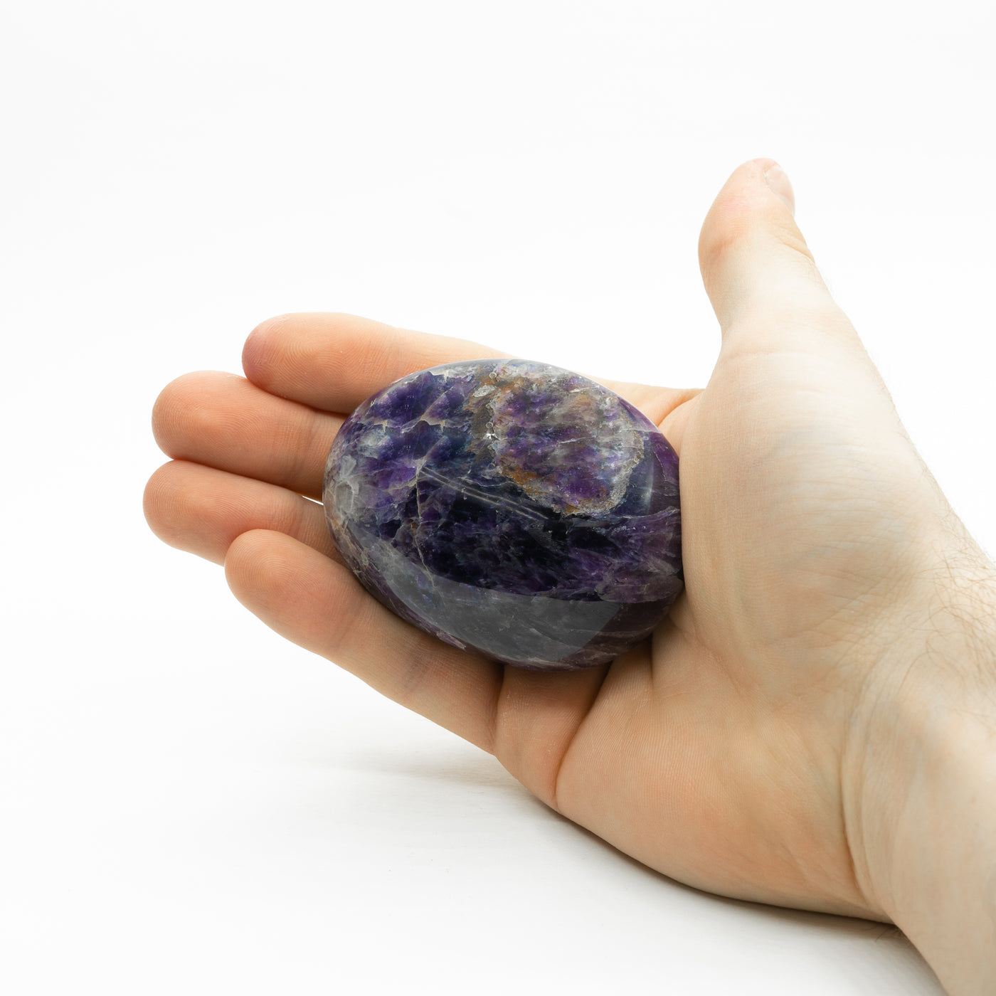 Chevron Amethyst Tumble