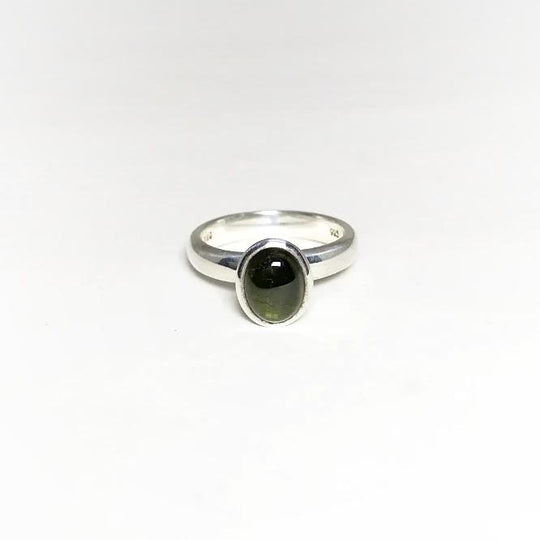 Green Tourmaline Ring - Rocks and Gems Canada