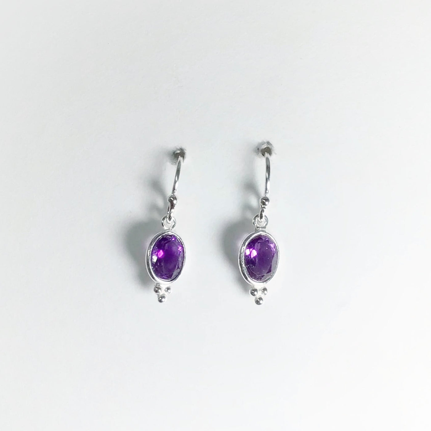 Amethyst Dangle Earrings