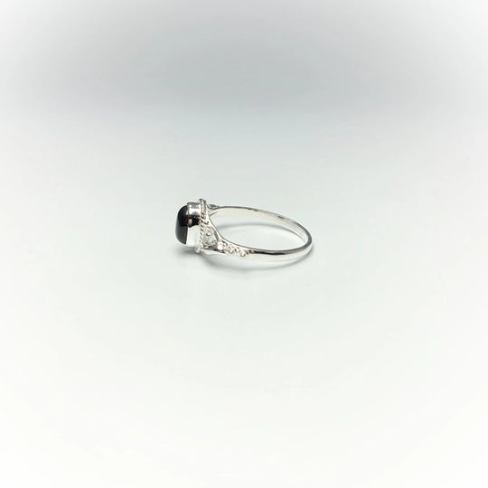Black Onyx Ring - Rocks and Gems Canada